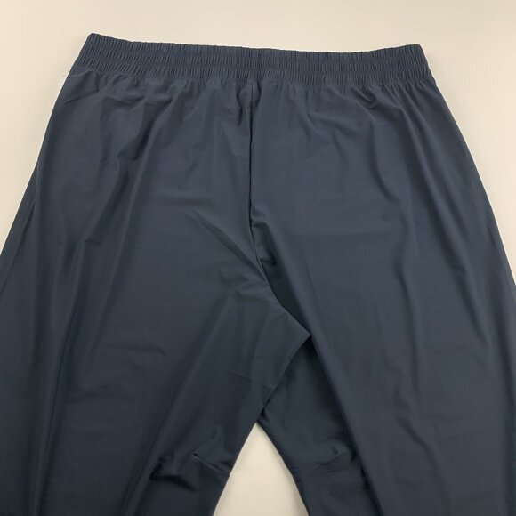 Old Navy Dusk Blue Sleektech Barrel Leg Athletic Pant 3X New - Picture 7 of 7